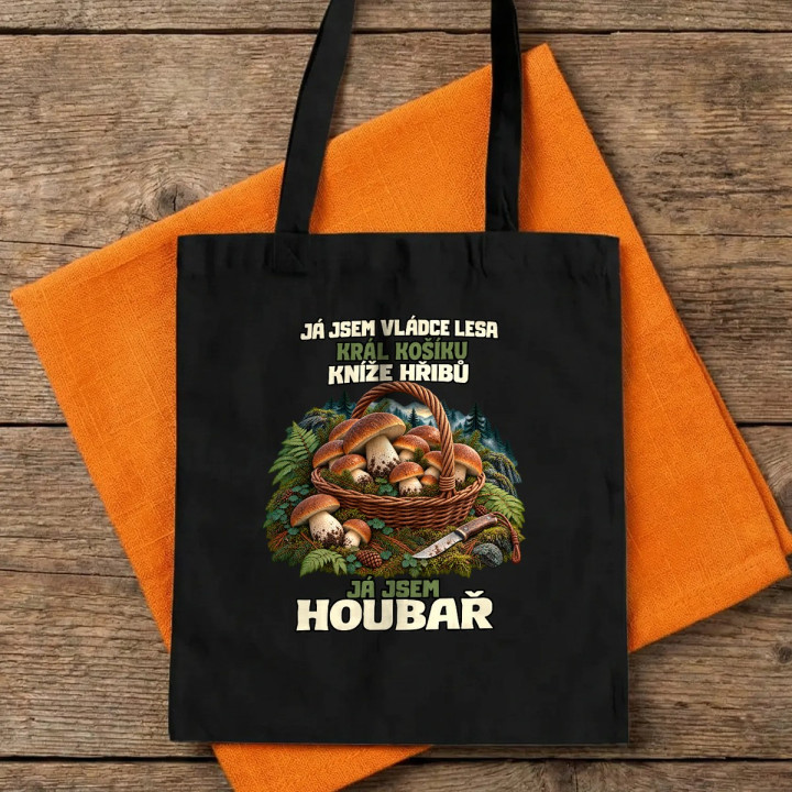 Já jsem houbař - taška s potiskem