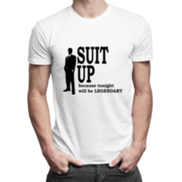 Suit up! -  How I met you mother - pánské tričko s potiskem