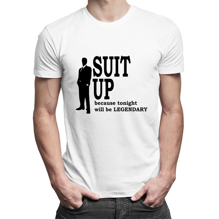 Suit up! -  How I met you mother - pánské tričko s potiskem