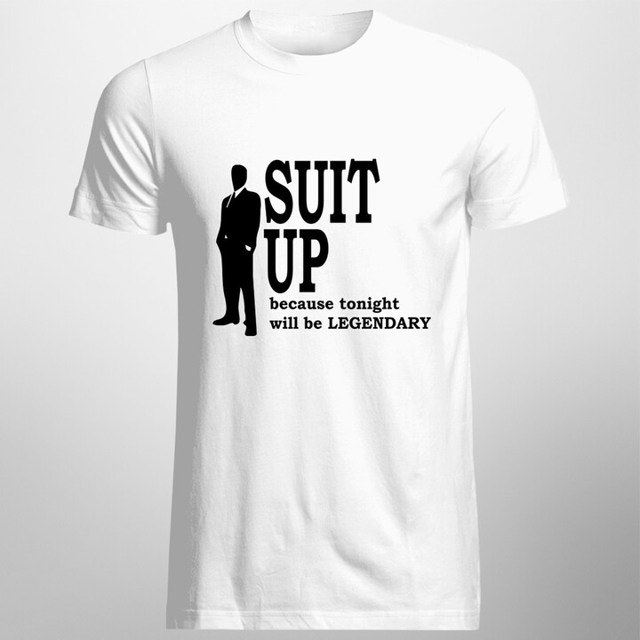 Suit up! -  How I met you mother - pánské tričko s potiskem