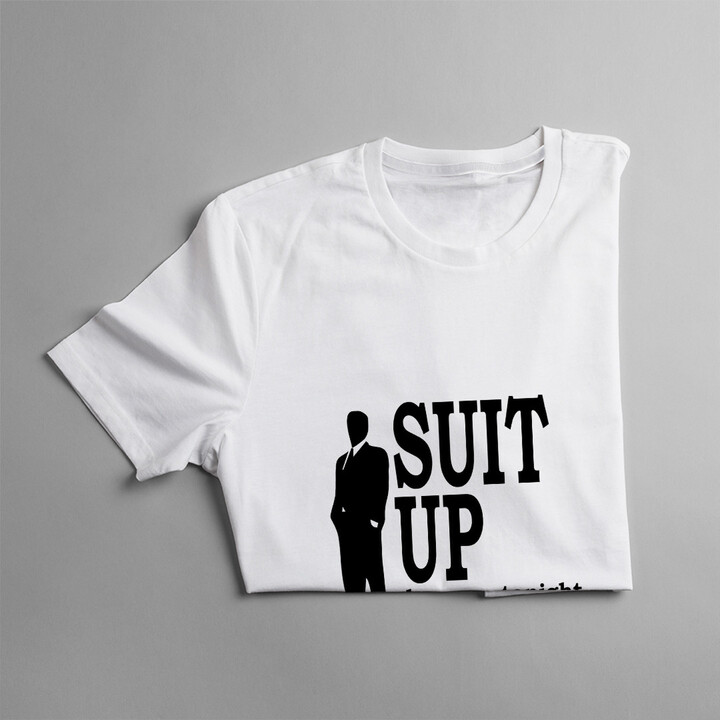 Suit up! -  How I met you mother - pánské tričko s potiskem