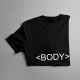 BODY /BODY - pánské tričko s potiskem