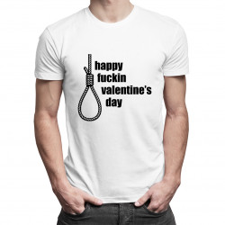 Happy fuckin valentine's day - pánské tričko s potiskem