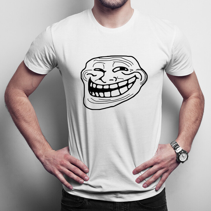 Trollface - pánské tričko s potiskem