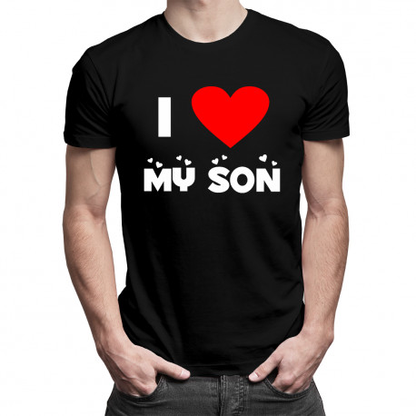 I love my son - pánské tričko s potiskem