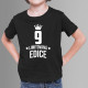 9 let Limitovaná edice - dětské tričko s potiskem - darek k narodeninám