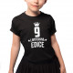 9 let Limitovaná edice - dětské tričko s potiskem - darek k narodeninám