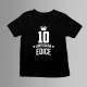 10 let Limitovaná edice - dětské tričko s potiskem - darek k narodeninám