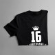 16 let Limitovaná edice - pánské tričko s potiskem - darek k narodeninám