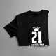 21 let Limitovaná edice - pánské tričko s potiskem - darek k narodeninám