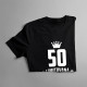 50 let Limitovaná edice - pánské tričko s potiskem - darek k narodeninám
