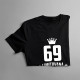 69 let Limitovaná edice - pánské tričko s potiskem - darek k narodeninám