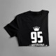 95 let Limitovaná edice - pánské tričko s potiskem - darek k narodeninám