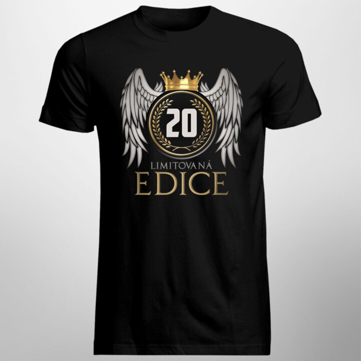 Limitovaná edice 20 let - pánské tričko s potiskem