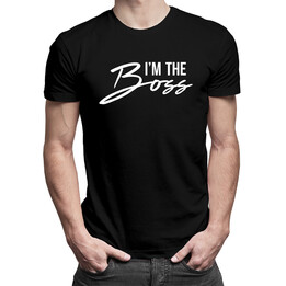 I'm the boss - pánské tričko s potiskem