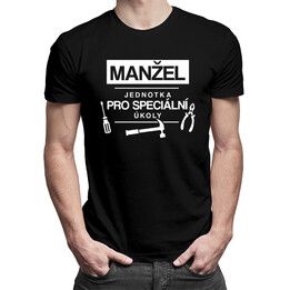 Manžel - jednotka pro speciální úkoly - pánské tričko s potiskem