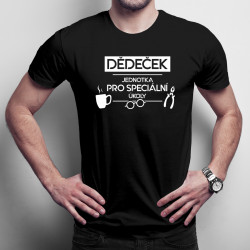 Dědeček - jednotka pro speciální úkoly - pánské tričko s potiskem