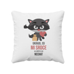 Ukradl jsi mi srdce, ale můžeš si ho nechat - polštář