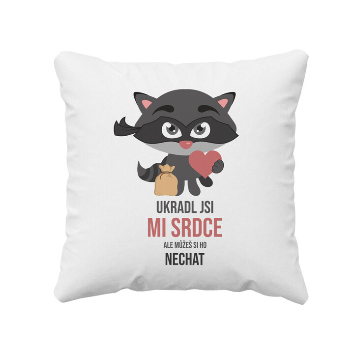 Ukradl jsi mi srdce, ale můžeš si ho nechat - polštář