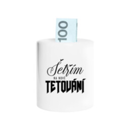 Šetřím na nové tetování - prasátko s potiskem
