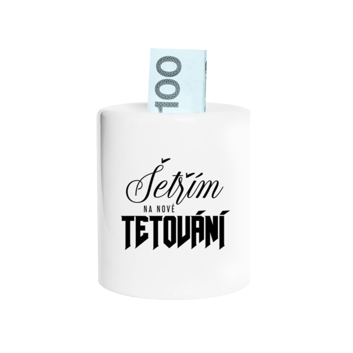 Šetřím na nové tetování - prasátko s potiskem