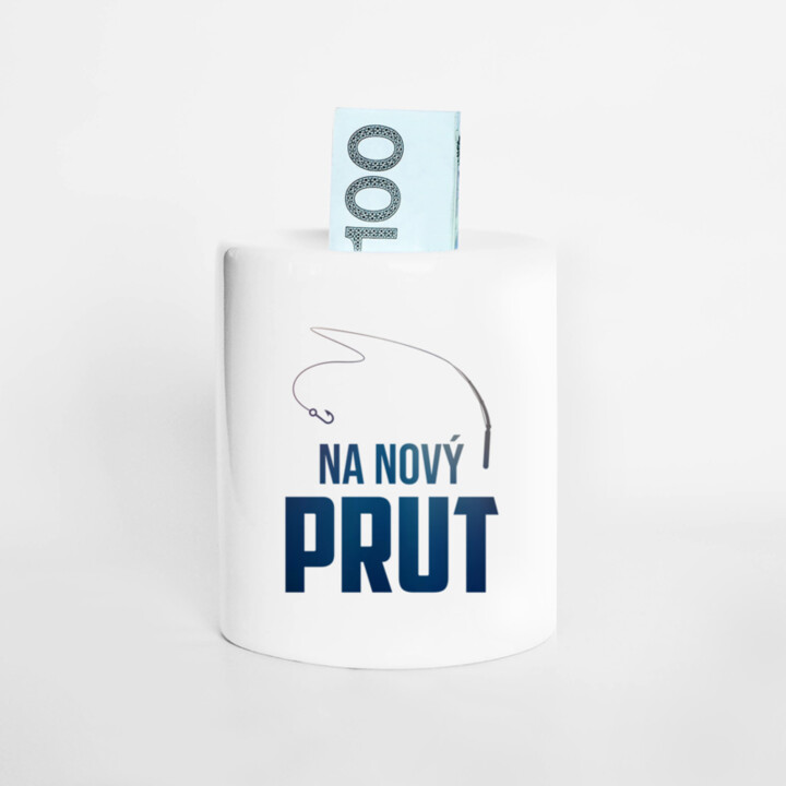 Na nový prut - prasátko s potiskem