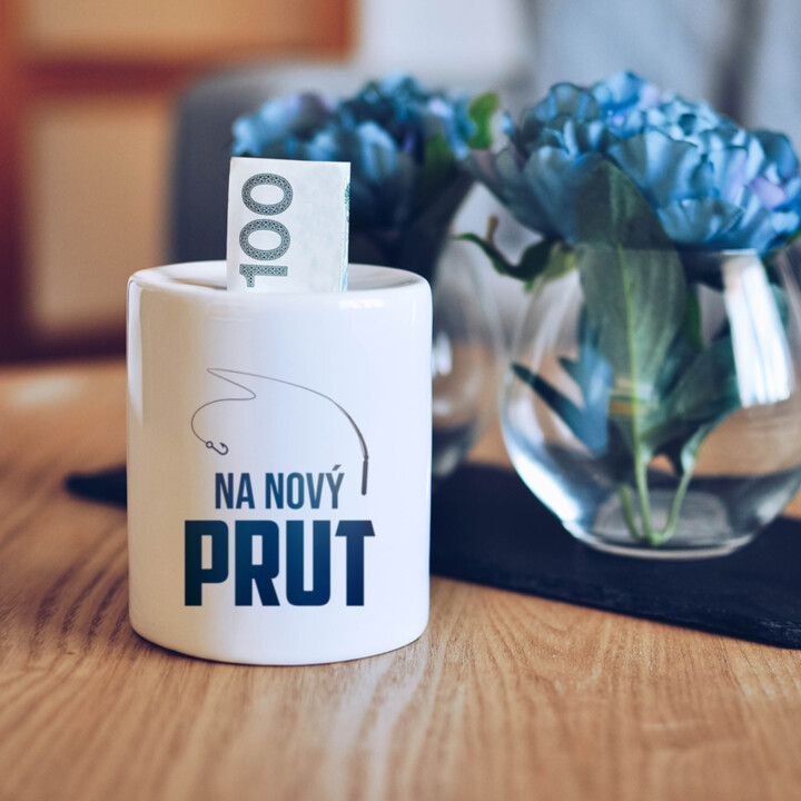 Na nový prut - prasátko s potiskem
