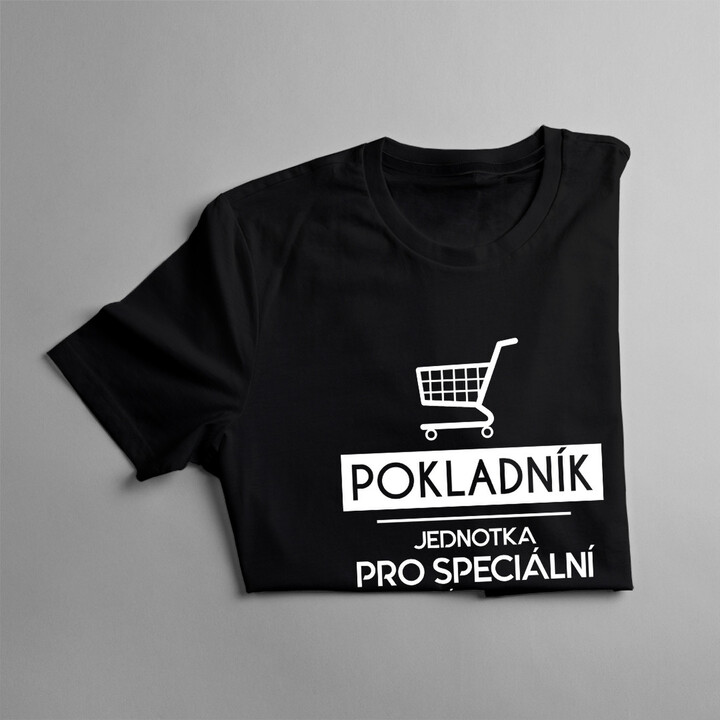 Pokladník- jednotka pro speciální úkoly - pánské tričko s potiskem