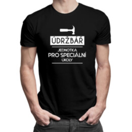 Údržbář - jednotka pro speciální úkoly - pánské tričko s potiskem