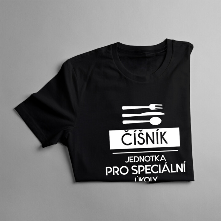 Číšník - jednotka pro speciální úkoly - pánské tričko s potiskem