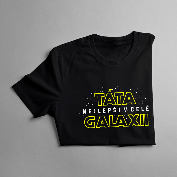 Nejlepší táta v celé galaxii - pánské tričko s potiskem