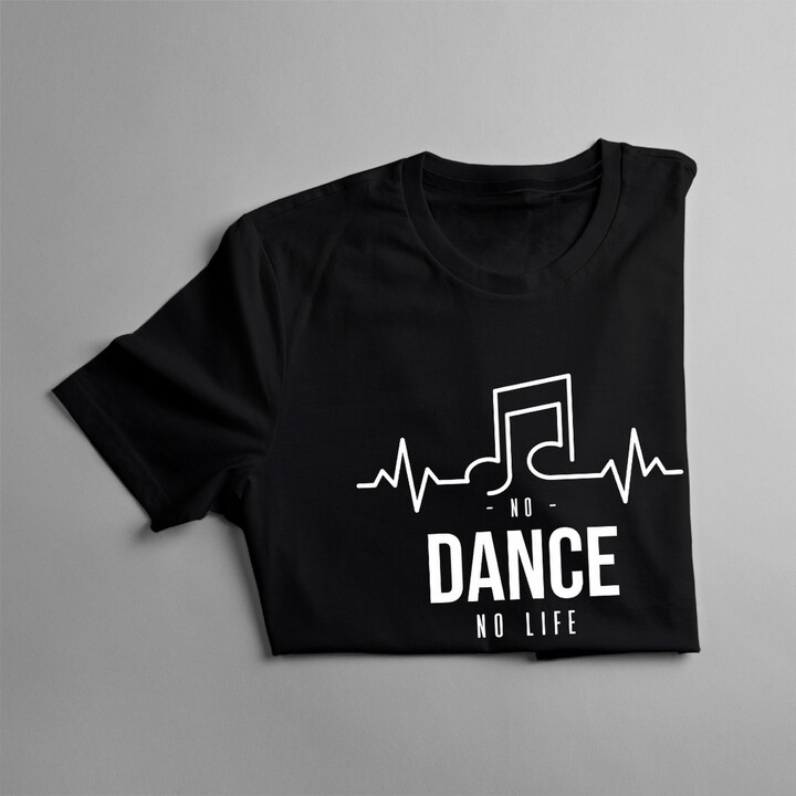 No dance no life - dámské tričko s potiskem