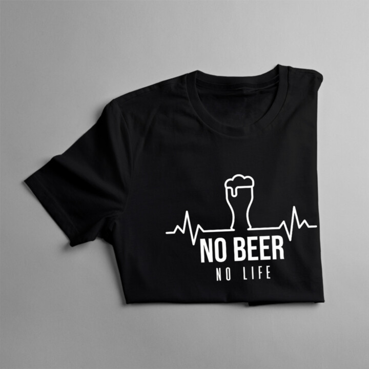 No beer no life - pánské tričko s potiskem