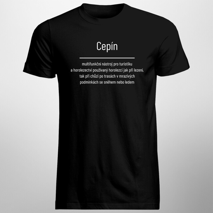 Cepín - pánské tričko s potiskem