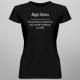Algoritmus - dámské tričko s potiskem