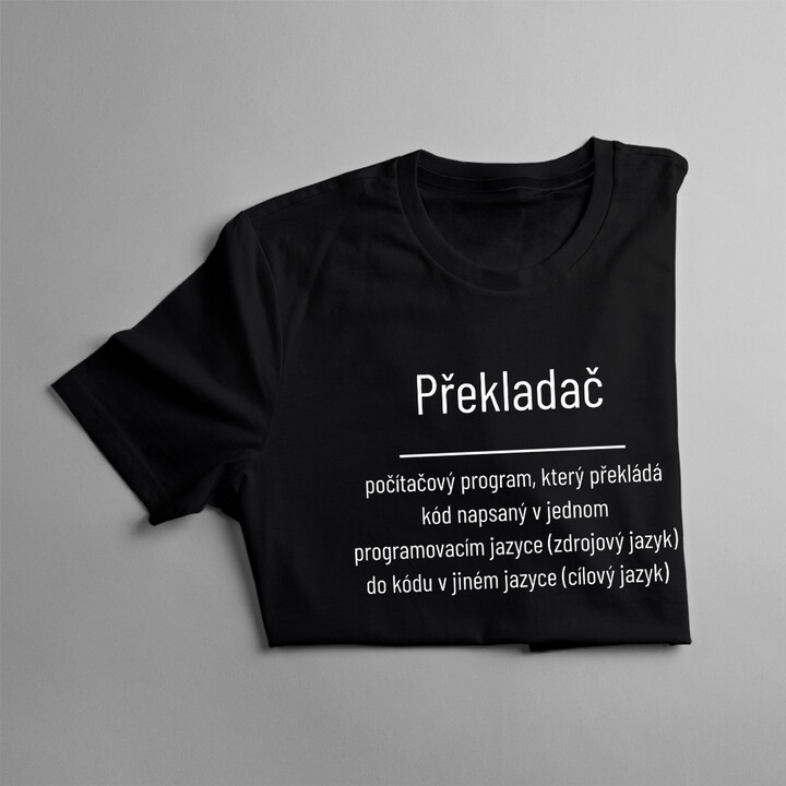 Překladač - pánské tričko s potiskem