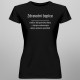 Zdravotní čepice - dámské tričko s potiskem