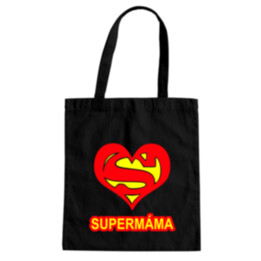 Supermama - taška s potiskem