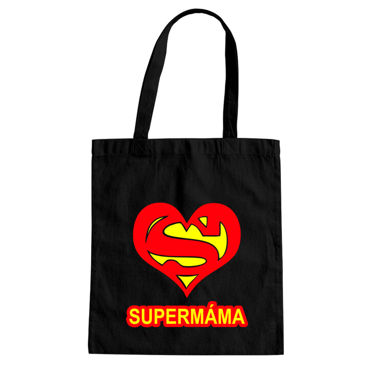 Supermama - taška s potiskem