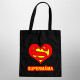 Supermama - taška s potiskem