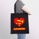 Supermama - taška s potiskem