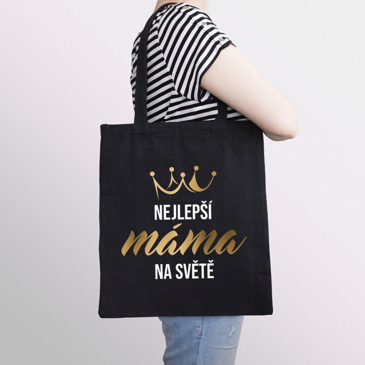 Nejlepší máma na světě - taška s potiskem