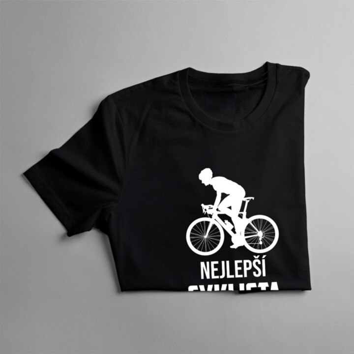 Nejlepší cyklista ve městě - pánské tričko s potiskem
