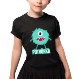 Potvůrka - dětské tričko s potiskem