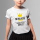 Nejmladší dítě - pravidla pro mě neplatí - dětské tričko s potiskem