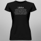 Láska - Hluboký cit k druhému člověku - dámské tričko s potiskem
