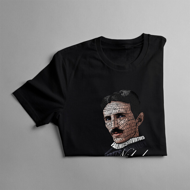 Nikola Tesla  - dámské tričko s potiskem
