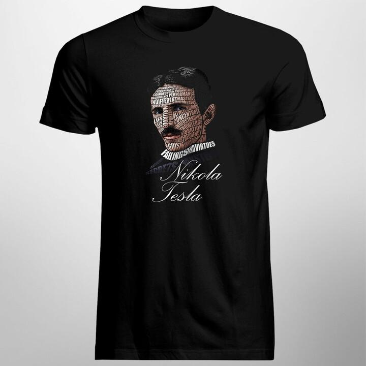 Nikola Tesla - pánské tričko s potiskem
