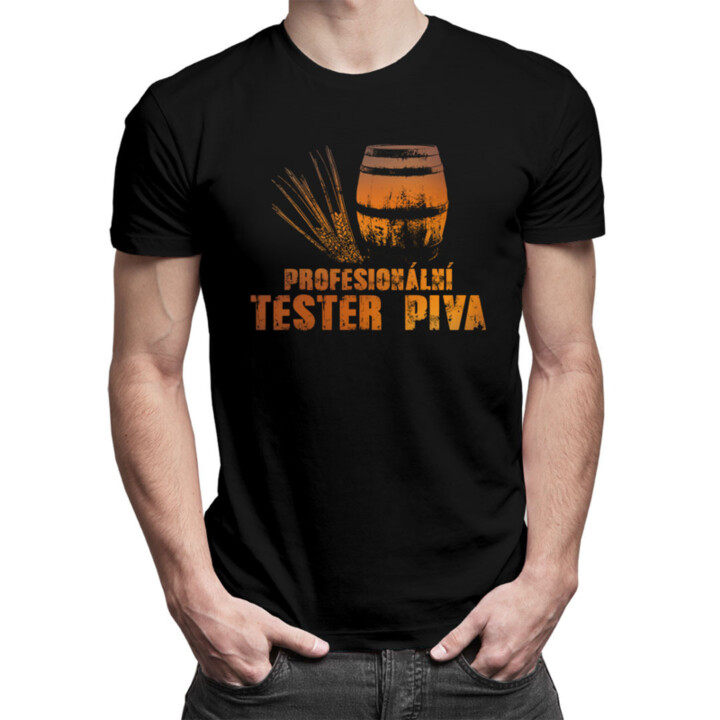 Profesionální tester piva - pánské tričko s potiskem