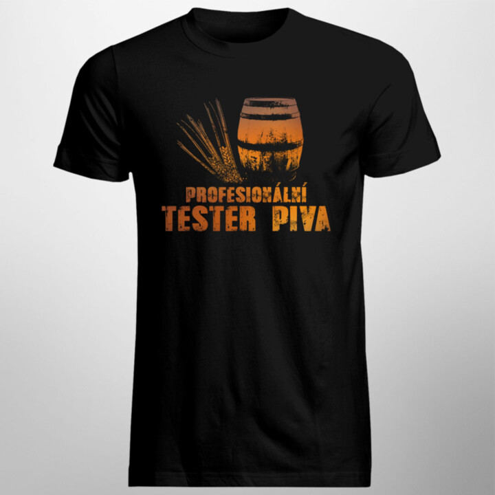 Profesionální tester piva - pánské tričko s potiskem